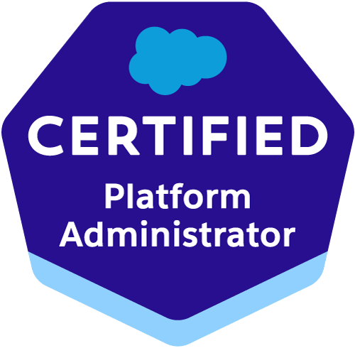 Salesforce Certified Platform Administrator credential